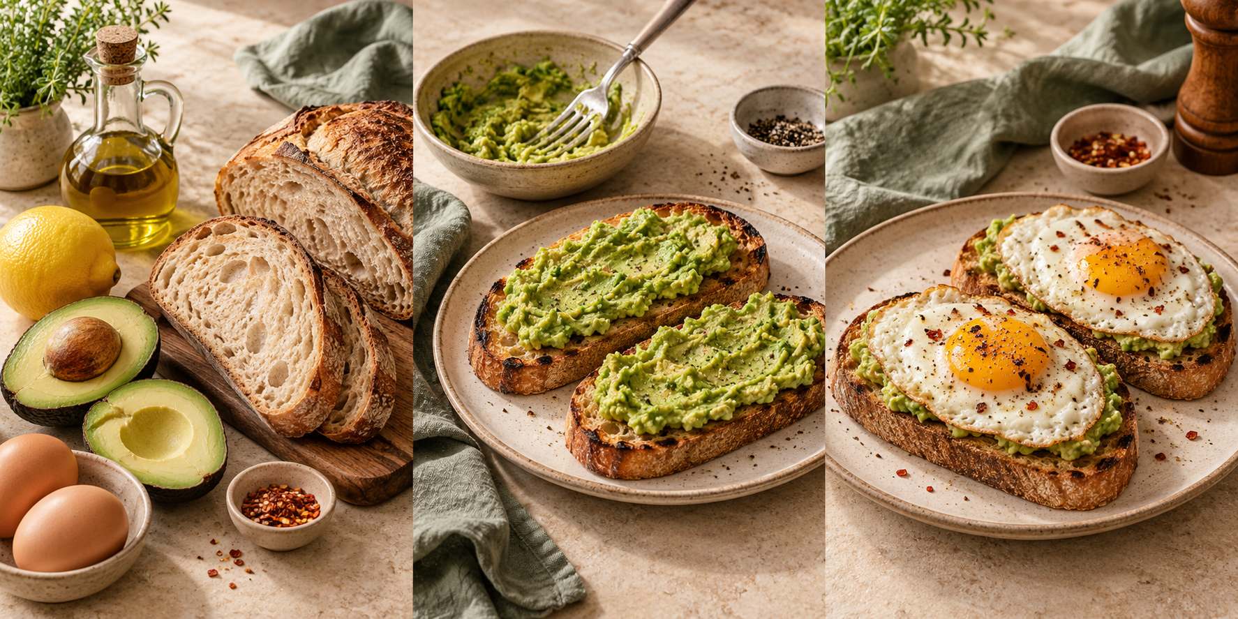 Serving idea for Avocado & Egg Toast